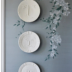 Обои ручная роспись Jasmine Standard colourway on Wood Ash slub silk варинант исполнения - 3 | Loft Concept в Волгограде