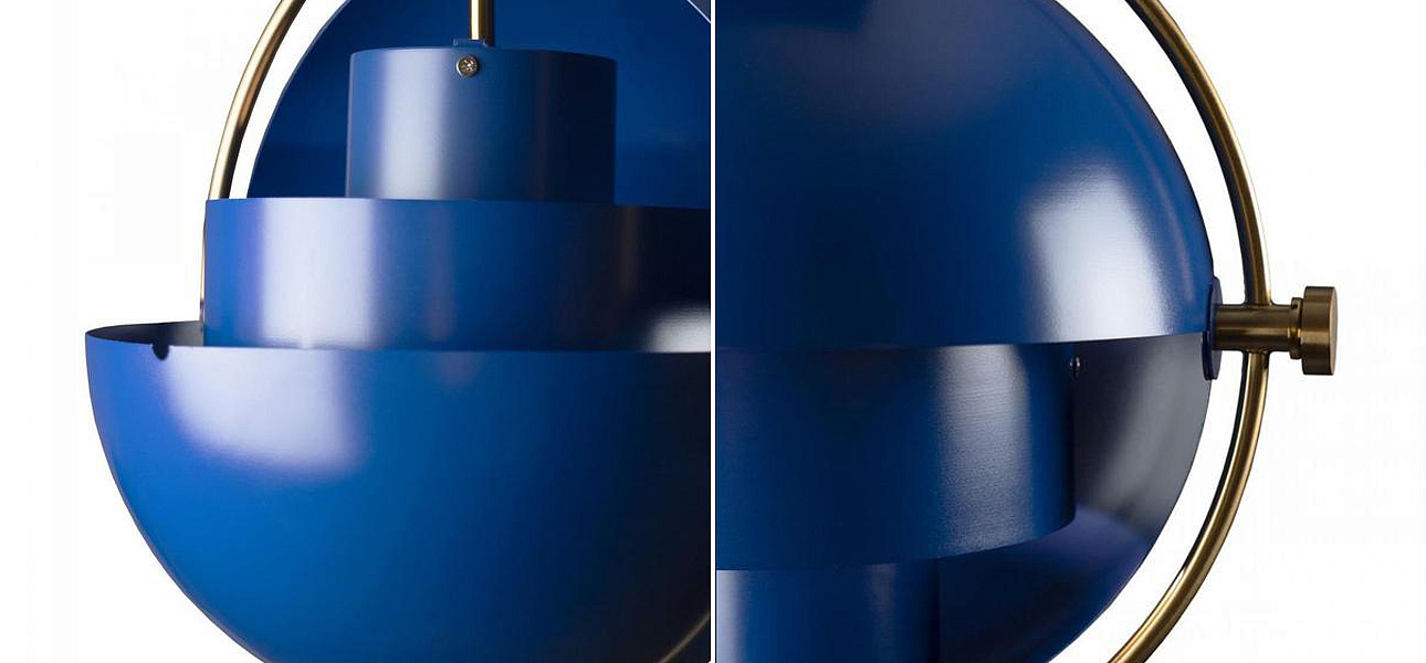 Подвесной светильник Louis Weisdorff Blue диаметр 38 Подвесной светильник Louis Weisdorff Blue диаметр 38 - Loft-Concept в Волгограде