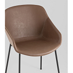 Стул Ashby экокожа светло-коричневый варинант исполнения - 3 | Loft Concept в Волгограде