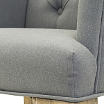 Кресло Mason Classical Armchair grey flax варинант исполнения - 4 | Loft Concept в Волгограде