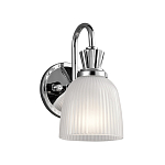 Бра с матовым ребристым плафоном в форме колокола Kichler варинант исполнения - 1 | Loft Concept в Волгограде