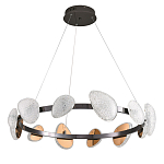 Люстра подвесная круглая с овальными плафонами Iona chandelier варинант исполнения - 5 | Loft Concept в Волгограде