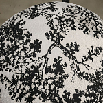 Стул обеденный деревянный с цветочной обивкой Foshan Chair варинант исполнения - 3 | Loft Concept в Волгограде