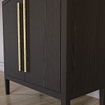 Современный Буфет Primo с 2 дверцами Темный орех варинант исполнения - 4 | Loft Concept в Волгограде