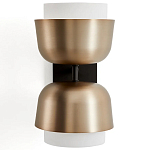 Бра из металла с 2-мя плафонами Wilona Duo Wall Lamp варинант исполнения - 3 | Loft Concept в Волгограде