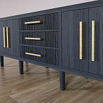 Большая VT-тумба Primo шпон Черный дуб варинант исполнения - 4 | Loft Concept в Волгограде