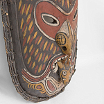 Деревянная расписная маска ручной работы Great Papuan Mask варинант исполнения - 2 | Loft Concept в Волгограде