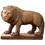 Каменная статуэтка в виде льва Indian Lion Statue варинант исполнения - 1 | Loft Concept в Волгограде