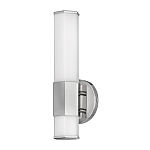 Бра для ванных комнат вертикальное с длинным белым матовым плафоном в форме шестиугольника на круглом основании Hinkley варинант исполнения - 12 | Loft Concept в Волгограде