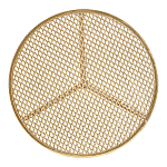 Столик приставной золотистый с орнаментом на столешнице Tanzania варинант исполнения - 2 | Loft Concept в Волгограде