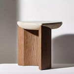 Дизайнерский журнальный стол полукруглой формы Pokun варинант исполнения - 1 | Loft Concept в Волгограде