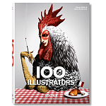 Книга обзор лучших иллюстраторов 100 Illustrators Bibliotheca Universalis варинант исполнения - 1 | Loft Concept в Волгограде