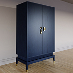 Платяной шкаф Elsa Dreams Blue с 2-мя фасадами варинант исполнения - 1 | Loft Concept в Волгограде