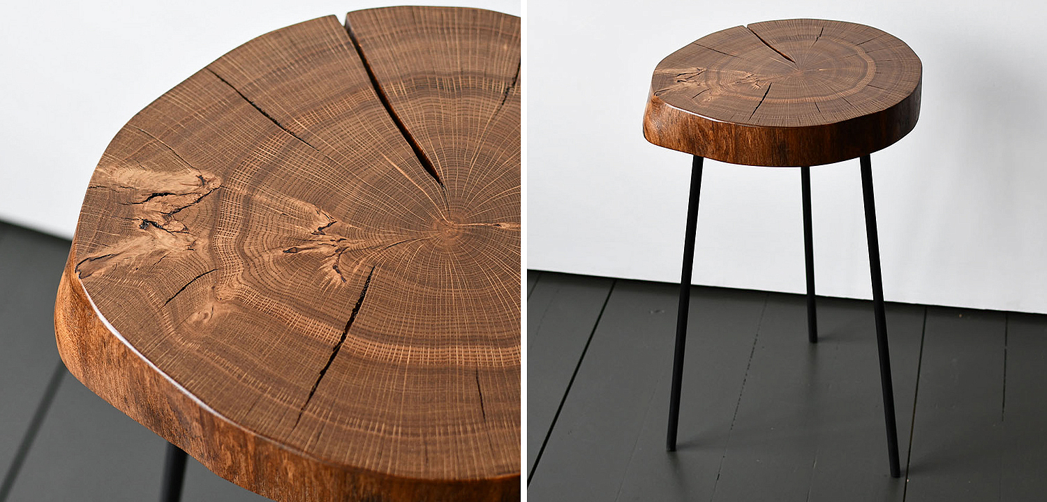 Приставной стол Plummer Industrial Metal Rust Side Table Приставной стол Plummer Industrial Metal Rust Side Table - Loft-Concept в Волгограде