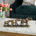 Композиция в виде семьи слонов Elephants Figurine варинант исполнения - 1 | Loft Concept в Волгограде