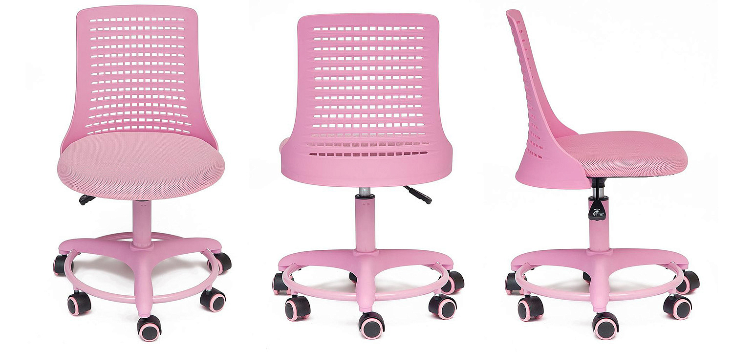 Кресло Bright Kiddie Office Chair pink Кресло Bright Kiddie Office Chair pink - Loft-Concept в Волгограде