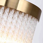 Бра с прозрачными стеклянными трубочками и металлическим основанием Nembus варинант исполнения - 3 | Loft Concept в Волгограде