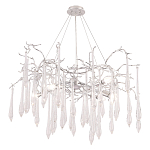 Люстра подвесная с прозрачными подвесками в форме капель Droplet Chandelier варинант исполнения - 4 | Loft Concept в Волгограде