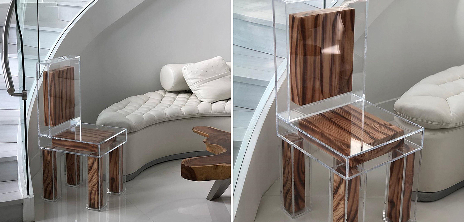 Стул Transparent Wood Chair Стул Transparent Wood Chair - Loft-Concept в Волгограде
