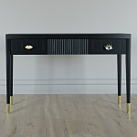 Туалетный стол - Трельяж Elsa Dreams Black 120 см варинант исполнения - 6 | Loft Concept в Волгограде