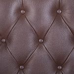 Кресло из натуральной кожи на 4-х деревянных ножках из массива бука Thomas Armchair brown варинант исполнения - 6 | Loft Concept в Волгограде