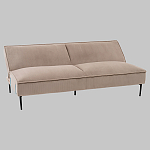 Диван современный вельветовый прямой Worcester Бежевый  варинант исполнения - 4 | Loft Concept в Волгограде