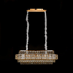 Люстра овальной формы хрустальная в неоклассическом стиле Majesty варинант исполнения - 2 | Loft Concept в Волгограде