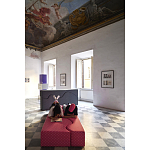 Дизайнерский модульный диван волнистой формы с цветным принтом Poltronova Superonda Sofa варинант исполнения - 10 | Loft Concept в Волгограде