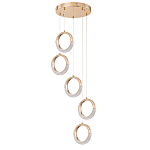 Люстра светодиодная Golden Shackle варинант исполнения - 3 | Loft Concept в Волгограде