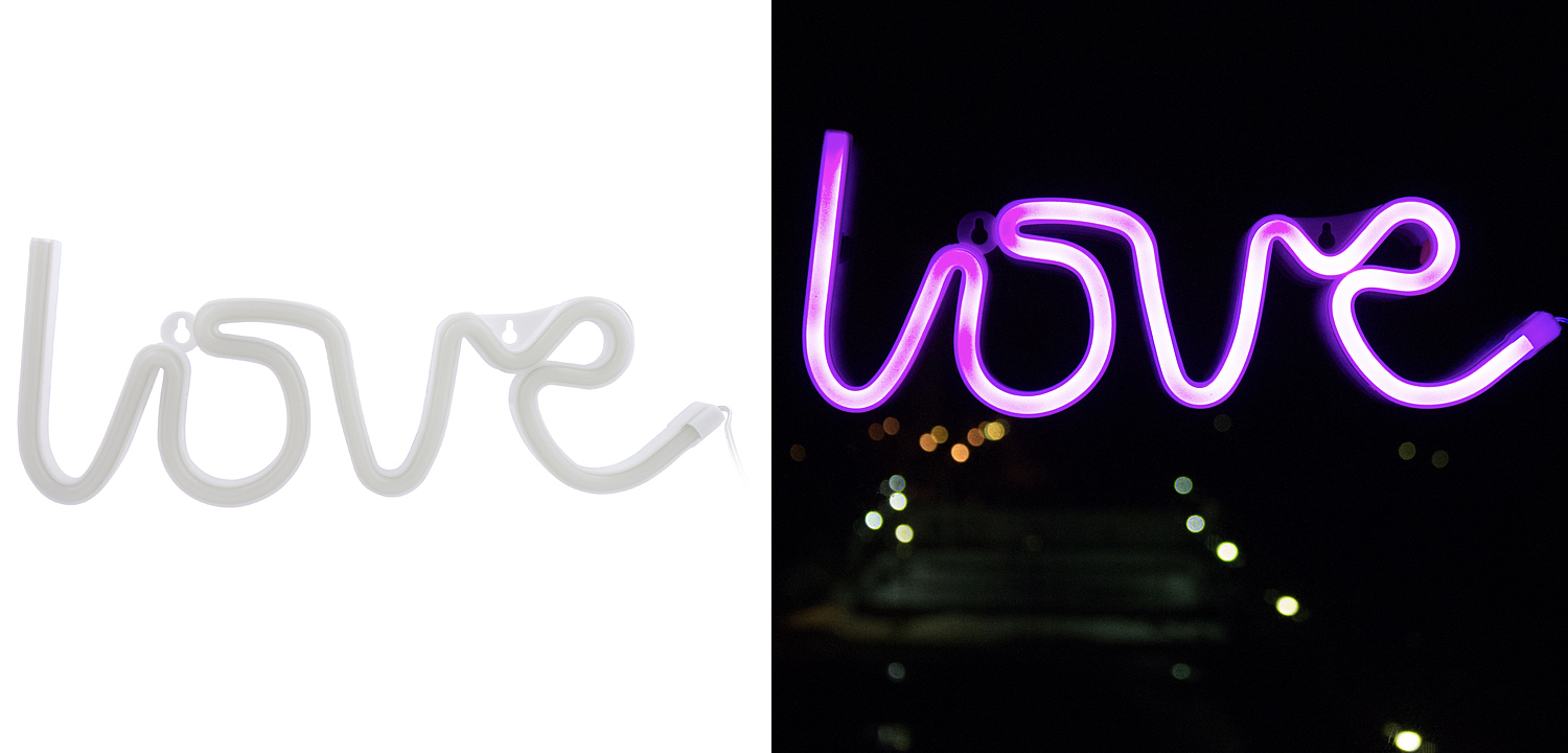 Неоновая лампа LOVE Неоновая лампа LOVE - Loft-Concept в Волгограде