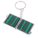 Зеркало брелок складное двухстороннее из натурального камня Малахит Stone Mirrors варинант исполнения - 5 | Loft Concept в Волгограде