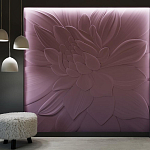 Барельеф LOTUS варинант исполнения - 3 | Loft Concept в Волгограде