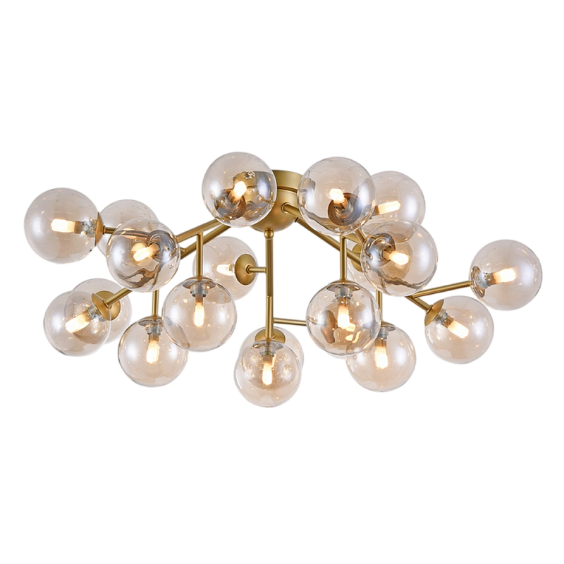 Потолочный светильник Dallas G9X20 Золотой Черный в Волгограде | Loft Concept 