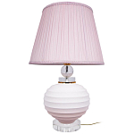Настольная лампа керамическая Pink lampshade варинант исполнения - 1 | Loft Concept в Волгограде