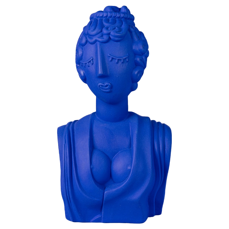 Скульптура Seletti Bust Poppea Blue Синий Скульптура Seletti Bust Poppea Blue Синий в Волгограде | Loft Concept