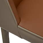 Стул барный с терракотовой обивкой из экокожи Spectacular High Chair варинант исполнения - 3 | Loft Concept в Волгограде