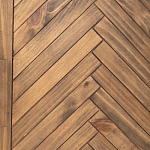 Шкаф из массива сосны с орнаментом "Ёлочка" Geometric Ornament варинант исполнения - 5 | Loft Concept в Волгограде