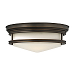 Потолочный светильник с белым матовым стеклянным плафоном в форме перевернутого конуса Hinkley варинант исполнения - 12 | Loft Concept в Волгограде