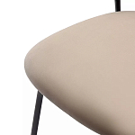 Стул Singer Chair без подлокотников светло-коричневый Велюр варинант исполнения - 5 | Loft Concept в Волгограде