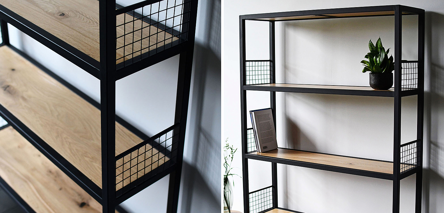 Стеллаж Richie Industrial Metal Rust Rack Стеллаж Richie Industrial Metal Rust Rack - Loft-Concept в Волгограде