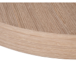 Столик журнальный круглый со светлым шпоном Light Veneer Table варинант исполнения - 4 | Loft Concept в Волгограде