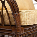 Комплект уличной мебели из ротанга Clara коричневый варинант исполнения - 5 | Loft Concept в Волгограде