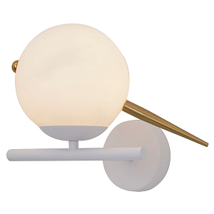 Современное бра с белым основанием Branch