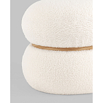 Пуф Полли S тедди белый варинант исполнения - 2 | Loft Concept в Волгограде