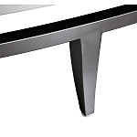 Комод фактурный серебристый с дверцами Silver Chest of Drawers варинант исполнения - 3 | Loft Concept в Волгограде