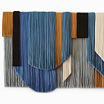 Абстрактное Панно из нитей Thread panel Abstraction II варинант исполнения - 1 | Loft Concept в Волгограде