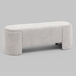 Банкетка Taks букле светло-серый варинант исполнения - 1 | Loft Concept в Волгограде