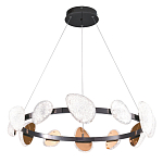 Люстра подвесная круглая с овальными плафонами Iona chandelier варинант исполнения - 6 | Loft Concept в Волгограде