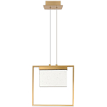 Подвесной геометрический светильник со стеклом Rectangle Geometry Glass Chandelier варинант исполнения - 2 | Loft Concept в Волгограде