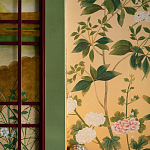 Обои ручная роспись Four Seasons Original colourway on painted Xuan paper with gold ombre варинант исполнения - 3 | Loft Concept в Волгограде